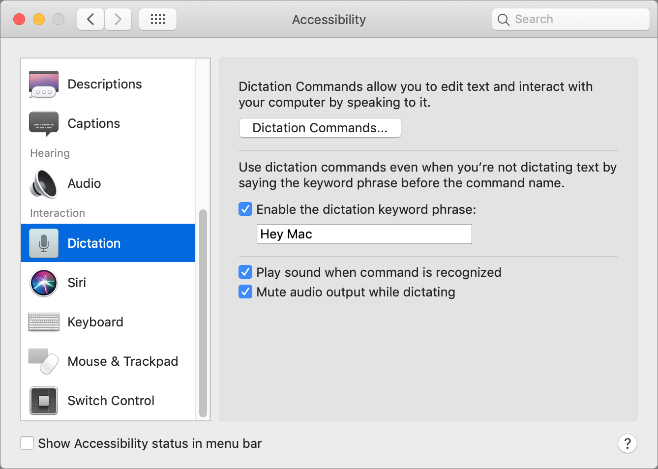 voice actavated software for mac